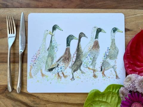 DUCKS LUXURY CORK PLACEMAT