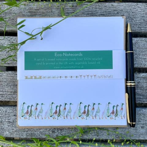 ECO NOTECARDS - PACK OF 5 MIXED DESIGNS