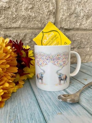 ELEPHANT LARGE BONE CHINA MUG