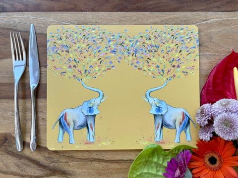ELEPHANT LUXURY CORK PLACEMAT