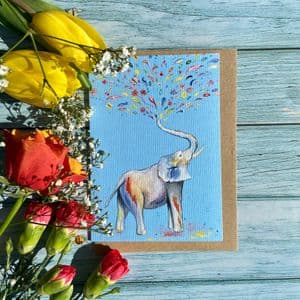 ELI THE ELEPHANT ECO-CARD