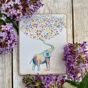 ELI THE ELEPHANT ECO FRIDGE MAGNET