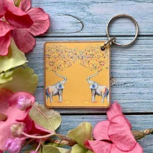 ELI THE ELEPHANT ECO KEYRING