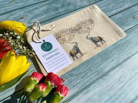 ELI THE ELEPHANT HANDY BAG