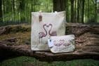 FAUNA AND FLORA FLAMINGOES  ECO BAG