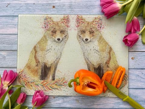 FELIX THE FOX ECO CHOPPING BOARD/ WORKTOP SAVER