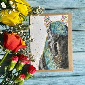 FINBAR THE PONY ECO-CARD