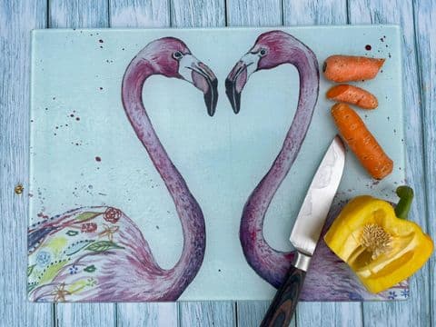 FLAMINGO ECO-CHOPPING BOARD