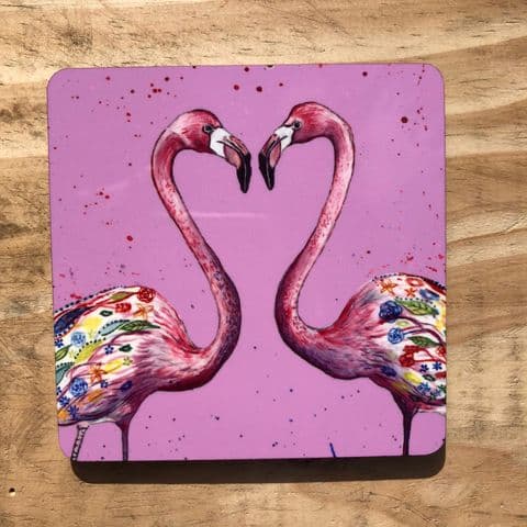FLAMINGOES ECO COASTER
