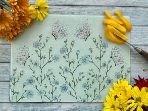 FORGET ME NOT ECO-CHOPPING BOARD