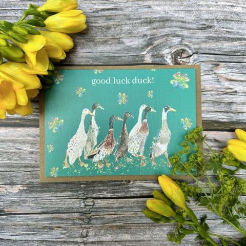 GOOD LUCK DUCK ECO CARD
