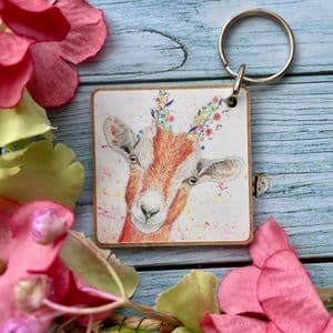 GORDON THE GOAT ECO KEYRING