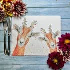 GORDON THE GOAT LUXURY CORK PLACEMAT