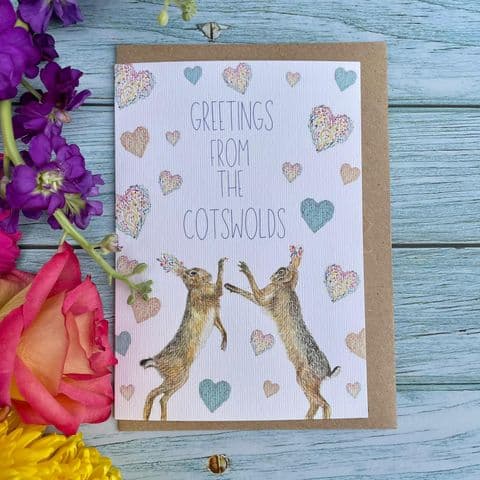 GREETINGS FROM THE COTSWOLDS ECO-CARD