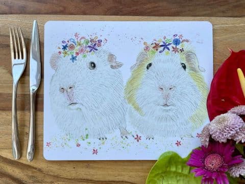 GUINEA PIG LUXURY CORK PLACEMAT