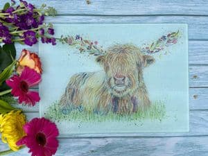 HAGRID THE HIGHLAND ECO CHOPPING BOARD/ WORKTOP SAVER