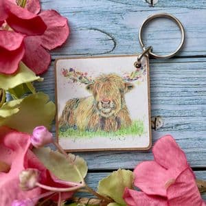 HAGRID THE HIGHLAND ECO KEYRING