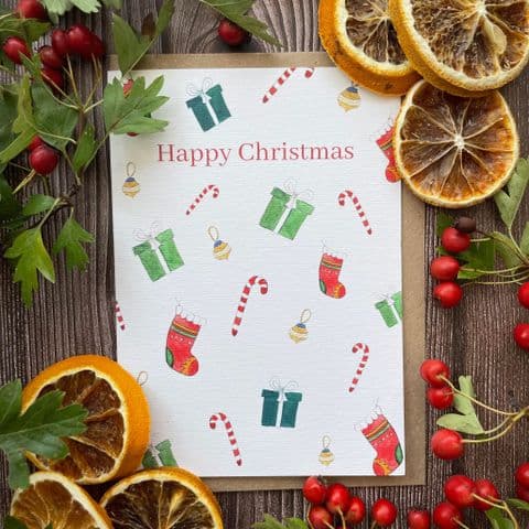 HAPPY CHRISTMAS ECO CARD