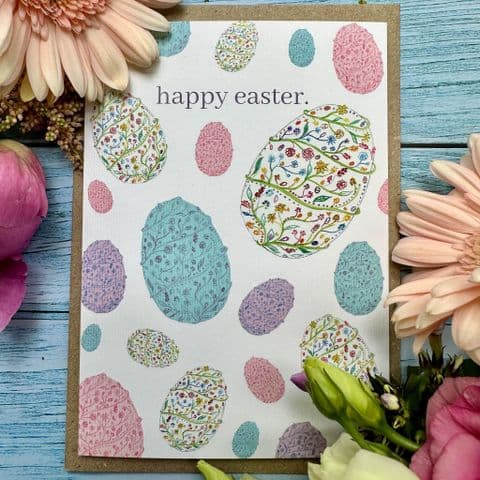 HAPPY EASTER ECO-CARD