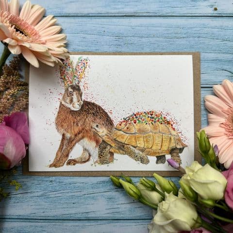 HARE AND TORTOISE ECO-CARD