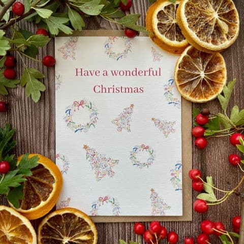HAVE A WONDERFUL CHRISTMAS ECO CARD