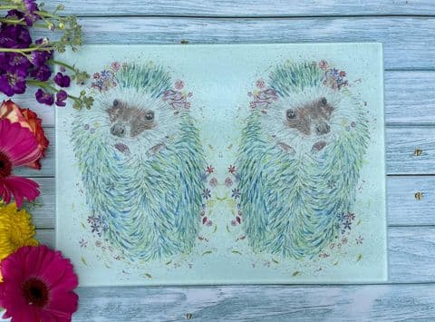 HECTOR THE HEDGEHOG ECO CHOPPING BOARD/ WORKTOP SAVER