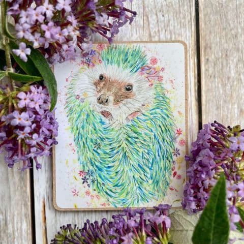 HECTOR THE HEDGEHOG ECO FRIDGE MAGNET