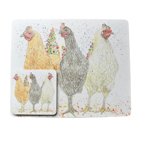 HENS LUXURY CORK PLACEMAT