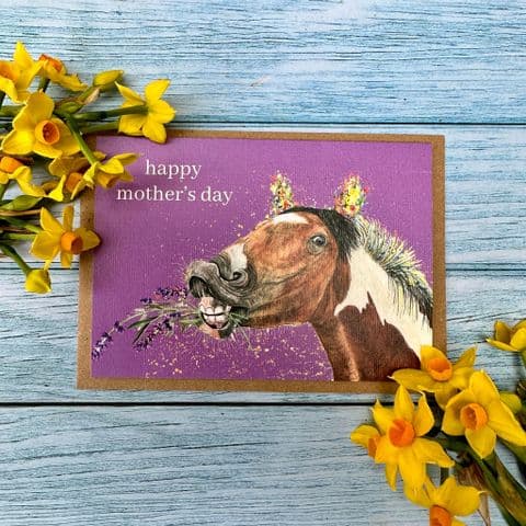 HORSE MOTHERS DAY ECO-CARD