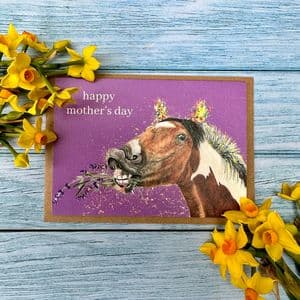 HORSE MOTHERS DAY ECO-CARD