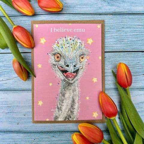 I BELIEVE EMU ECO CARD