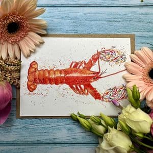 LARRY THE LOBSTER ECO-CARD
