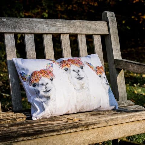 LILY THE LlAMA FAIRTRADE CUSHION COVER