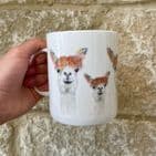LILY THE LLAMA LARGE BONE CHINA MUG