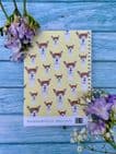 LLAMA LINED ECO FRIENDLY NOTEBOOK - A5 - UK MADE