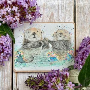 OTIS AND OPAL THE OTTERS ECO FRIDGE MAGNET