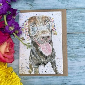 OZZY THE LABRADOR ECO-CARD
