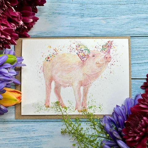 PABLO THE PIG ECO CARD