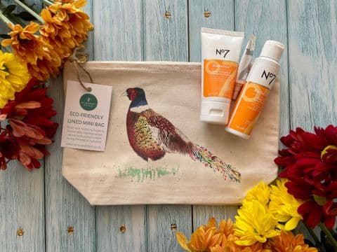 PHIL THE PHEASANT LINED MINI BAG