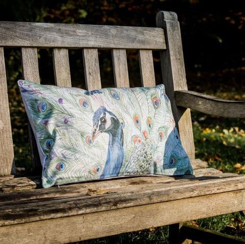 PICASSO THE PEACOCK FAIRTRADE CUSHION COVER