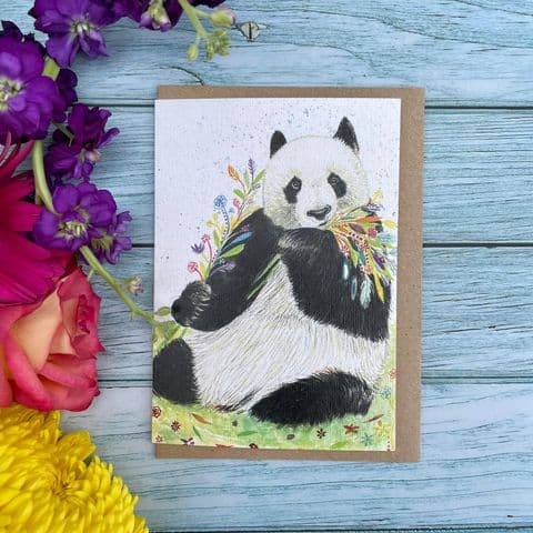 POSY THE PANDA ECO-CARD