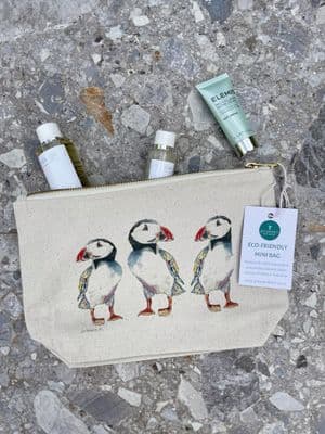 PUFFIN LINED MINI BAG