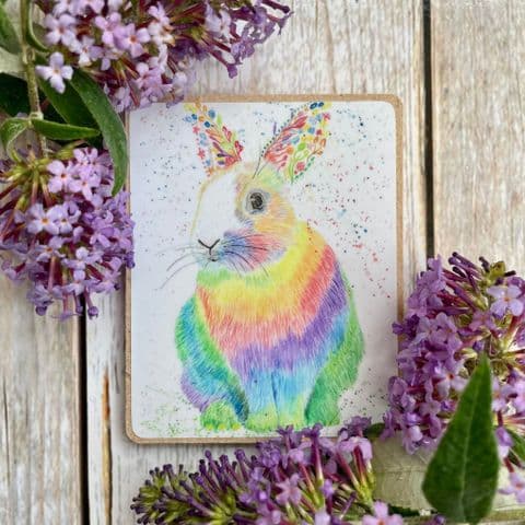 RAZA THE RABBIT ECO FRIDGE MAGNET