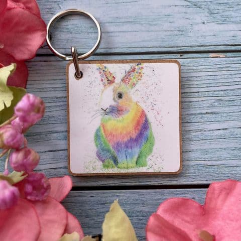 RAZA THE RABBIT ECO KEYRING