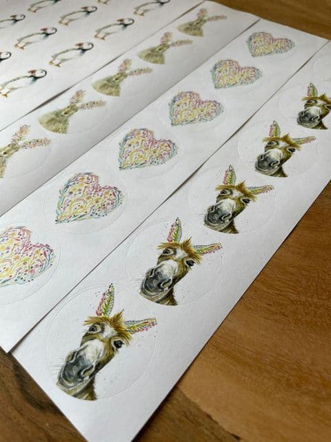 RECYCLED ECO STICKERS