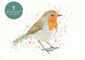 RUPERT THE ROBIN - SIGNED PRINT