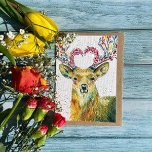 SERENITY THE STAG ECO-CARD