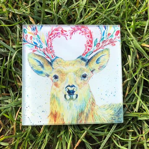 SERENITY THE STAG ECO-COASTER