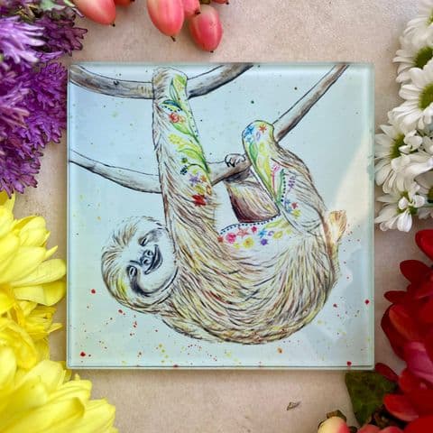 SOPHIE THE SLOTH ECO-COASTER