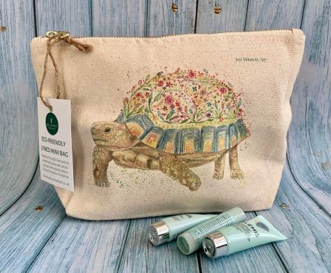 TERRY THE TORTOISE LINED MINI BAG